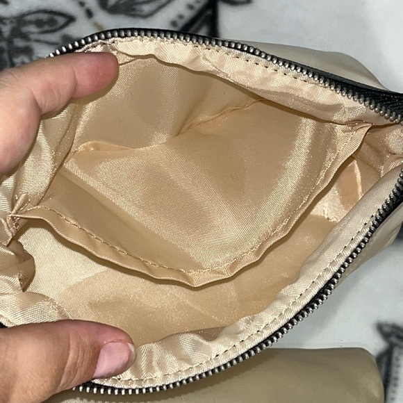 Salvatore Ferragamo Parfums Nylon Zip Top Small Cosmetic Clutch Bag - Picture 7 of 11